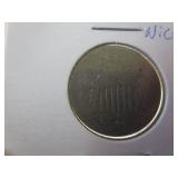 1867 Shield Nickel with out Rays (rare)