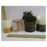 Flame- less Candles & Decor