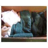 Large Box full of Towels, Hand Towels, & Wash
