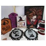 Halloween Signs & Jewelry Box