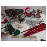 Christmas Ornaments, Stocking Holder, & More