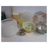 Kitchen Items & Vintage Egg Dish