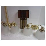Wall Mount Light Fixtures & Vintage Door Bell
