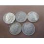 5 Roosevelt Dimes 90% Silver