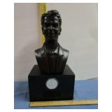 Ronald Reagan Bust with Commemorative Coin