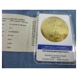 1933 Gold Double Eagle Replica
