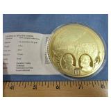 Civil War Battle of Cedar Creek - Large Coin