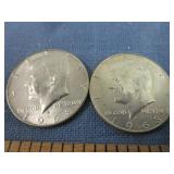 2 1968 Kennedy Halves 40%