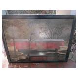 Picture by Lancaster Galleries - Covered Bridge -