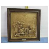 3 D Early Locomotive Picture