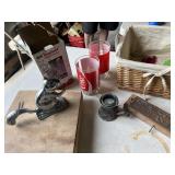 Coke Glasses-Nutcracker & more