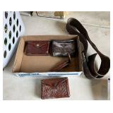 Leather Ammo Belt & Pouches
