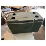 Pair of Green Coleman Coolers