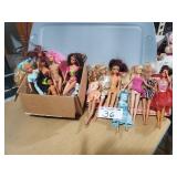 Mixed Lot of Barbie Dolls