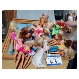 Assorted Barbie Dolls