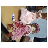2 Porcelain Dolls
