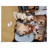 2 Porcelain Dolls