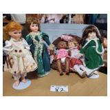 Mixed Lot of Dolls