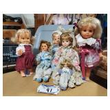 Assorted Lot of Dolls