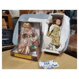 2 Dolls in Original Box