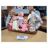 Mixed Lot of Dolls