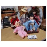 Mixed Lot of Dolls