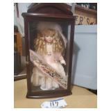 Porcelain Doll in Case