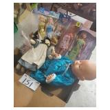 Mixed Lot of Dolls