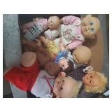 Lot of Assorted Dolls