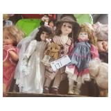 Mixed Lot of Dolls
