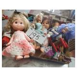 Lot of Assorted Dolls