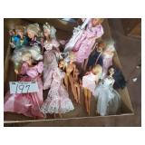 Mixed Lot of Dolls & Barbies