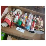 7 Around the World Dolls