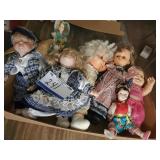 Large Assortment of Dolls