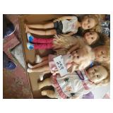 Mixed Lot of Vinyl Dolls