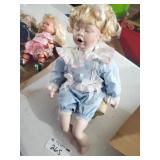 Little Girl Doll in Chair
