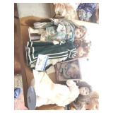 4 Assorted Dolls