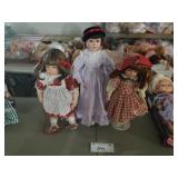 Lot of Assorted Dolls