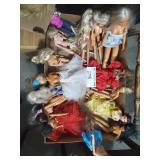 Large Lot of Unboxed Barbie Dolls