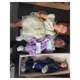 Lot of 3 Dolls