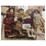4 Victorian Era Dolls