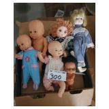 Mixed Lot of Dolls