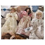 Lot of Assorted Dolls