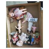 Mixed Lot of Miniature Dolls