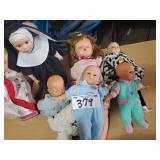 Mixed Lot of Dolls