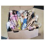 Lot of Unboxed Barbie Dolls