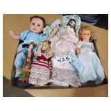 Mixed Lot of Dolls