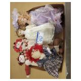 Raggedy Ann Dolls & Other Dolls