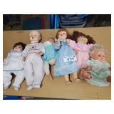 Mixed Lot of Dolls