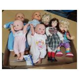 Lot of Assorted Dolls